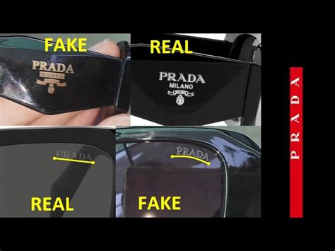 how do you tell if prada sunglasses are real|Real vs. Fake Prada Sunglasses: Spotti.